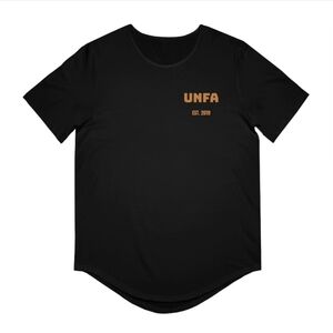 UNFA (EST. 2019) Men's Jersey Curved Hem Tee